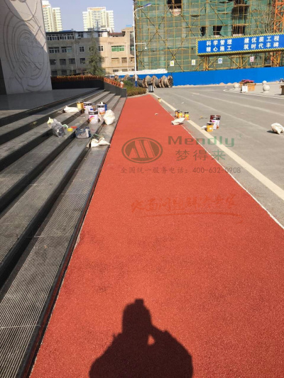 航天五一〇所 民勤彩色路面