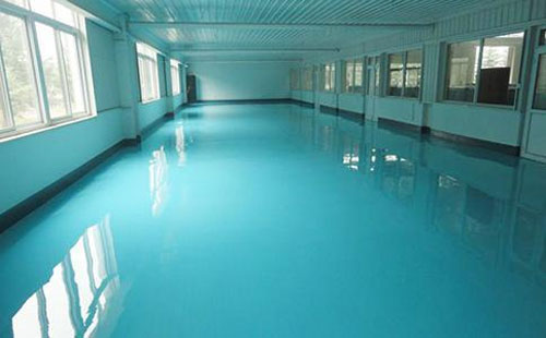 民勤水性杂化聚氨酯地坪涂料