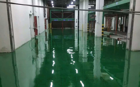 11月民勤民勤环氧地坪施工高峰来袭，梦得来化工多项目同步推进保交付